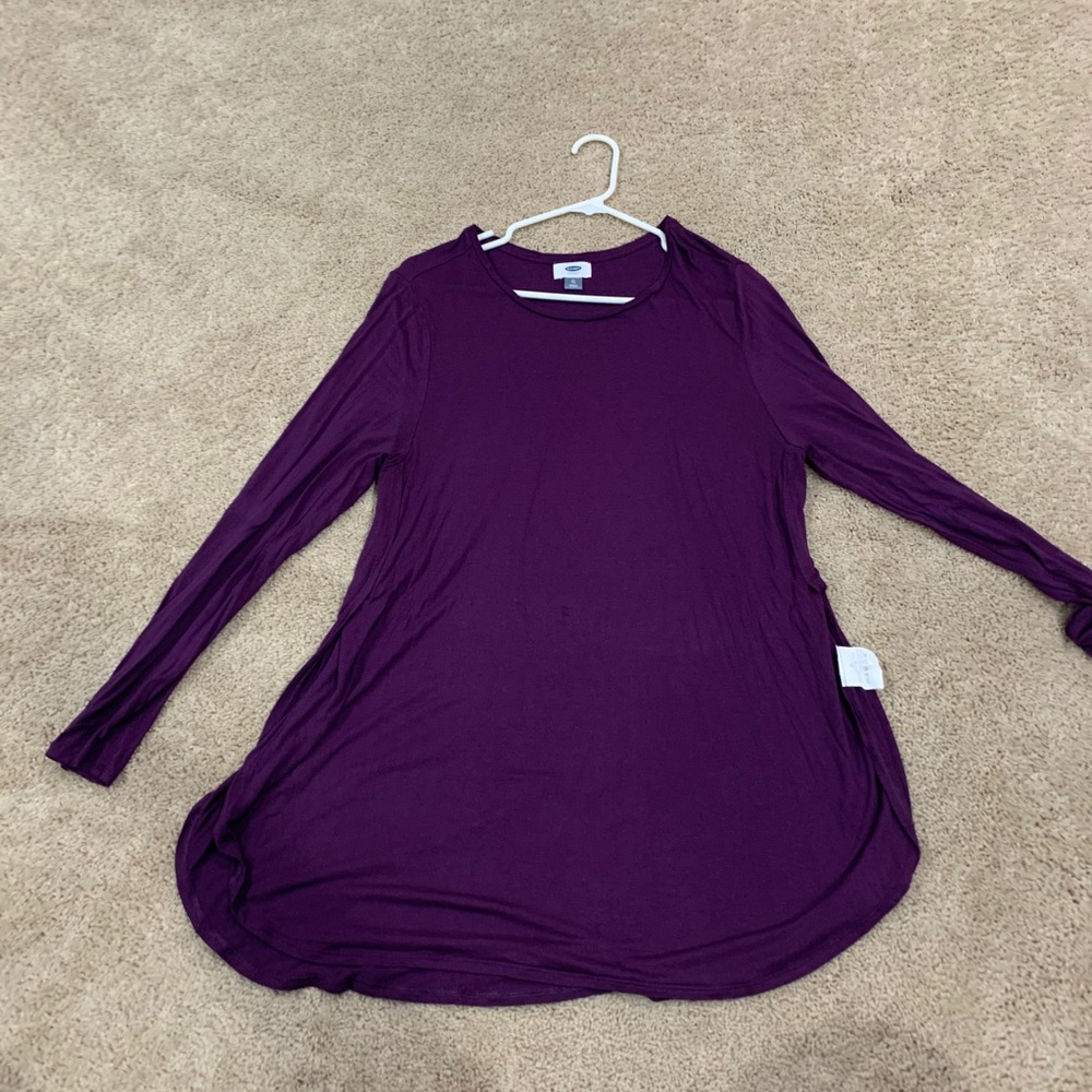 Old Navy XL purple long sleeve shirt